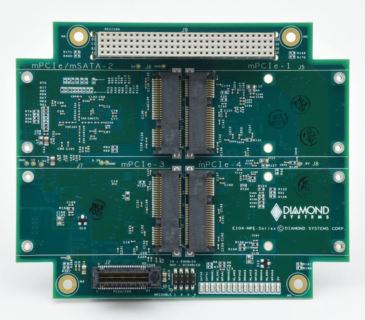 PCIe/104 MiniCard Carrier: Enclosures & Accessories, Adapters and accessories for adding mass storage, prototyping capabilities, and more., PCI/104-Express PCIe/104 MiniCard Carrier: Enclosures & Accessories, Adapters and accessories for adding mass storage, prototyping capabilities, and more., PCI/104-Express